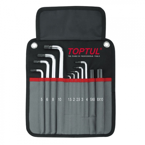 Toptul 14PCS Short Type Hex Key Wrench Set