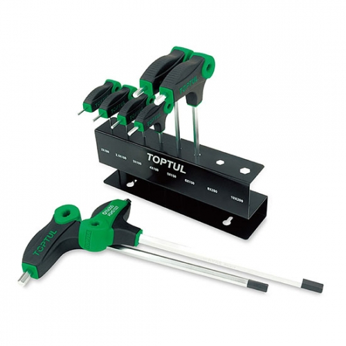 Toptul 8PCS L-Type Two Way Hex Key Wrench Set