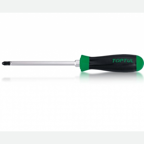 Toptul Phillips Anti-Slip Screwdrivers (Hexagon Steel & Hexagon Driver)