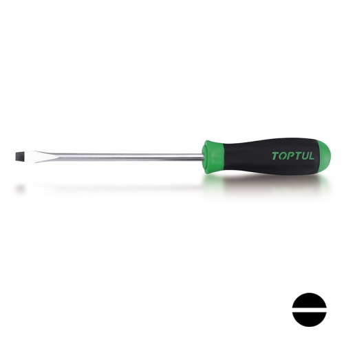 Toptul Slotted Anti-Slip Screwdrivers