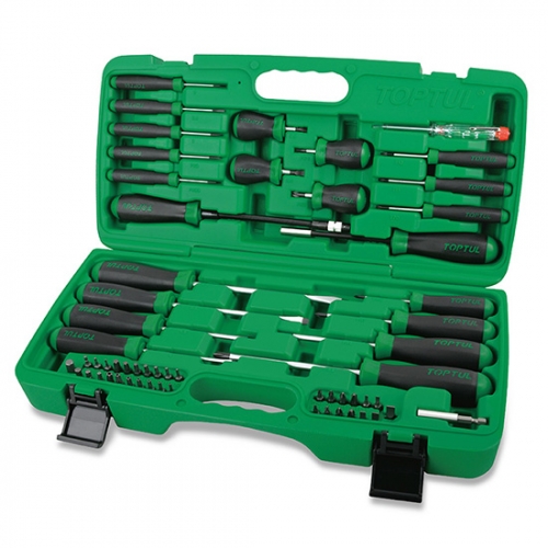 Toptul 58PCS Professional Grade, Screwdriver & Bit Set