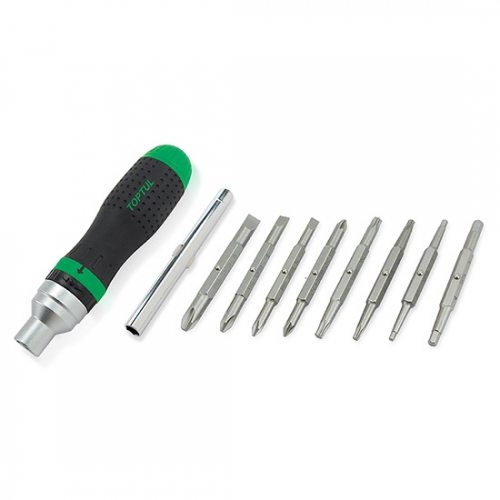 Toptul 19-In-1 High Torque Ratchet Screwdriver Set