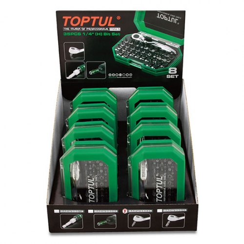 Toptul 8 SETS 1/4