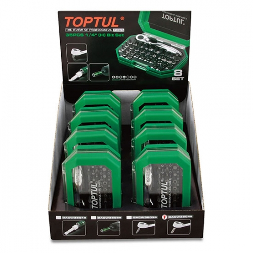 Toptul 8 SETS 1/4