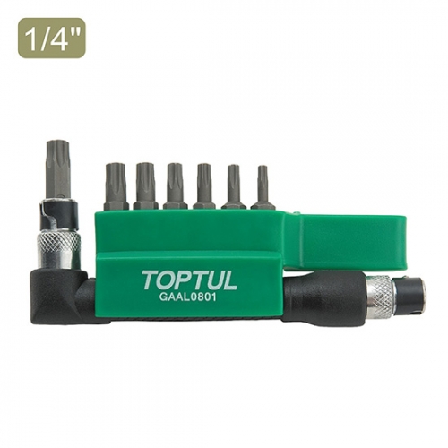 Toptul 8PCS 1/4