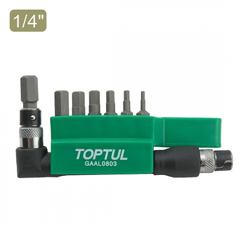 Toptul 8PCS 1/4