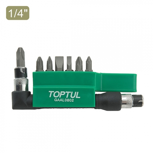 Toptul 8PCS 1/4