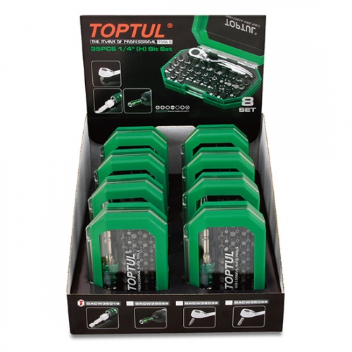 Toptul 8 SETS 1/4