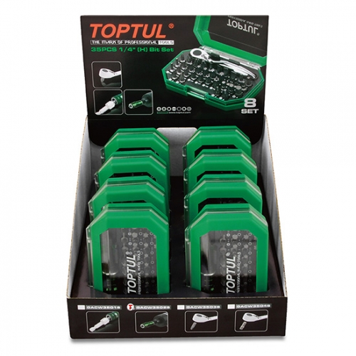 Toptul 8 SETS 1/4