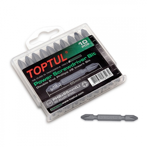 Toptul 10PCS Power Screwdriver Bit Set