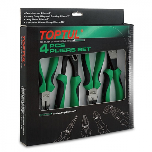 Toptul 4PCS Pliers Set