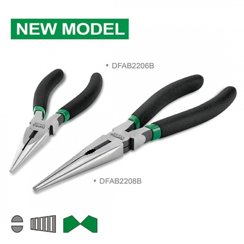 Toptul Long Nose Pliers (NEW MODEL)
