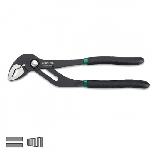 Toptul Professional Series Box-Joint Water Pump Pliers with Quick-Adjust Button