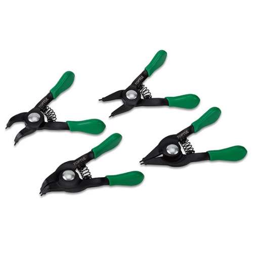 Toptul 4PCS Mini Retaining Ring Pliers Set