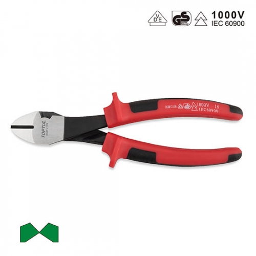 Toptul VDE Insulated Heavy Duty Diagonal Cutting Pliers