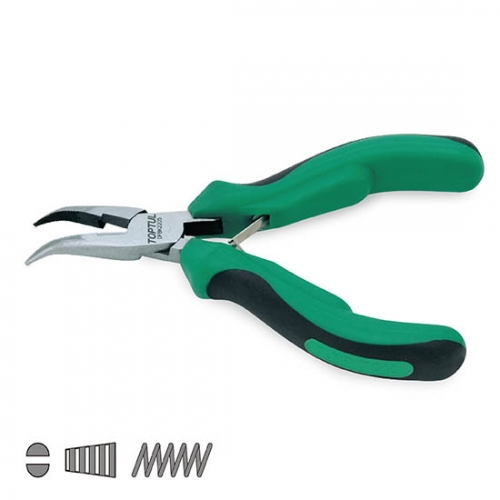 Toptul Electronics Bent Nose Pliers