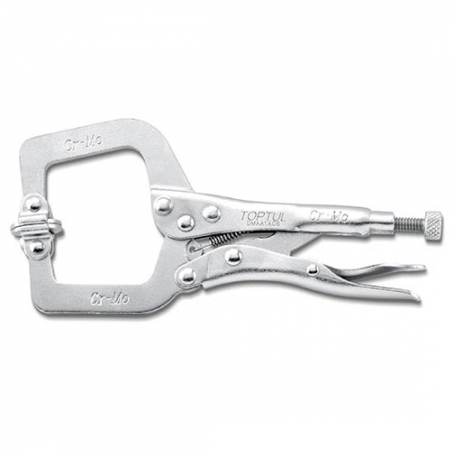 Toptul C-Clamp Locking Pliers with Swivel Pads (6