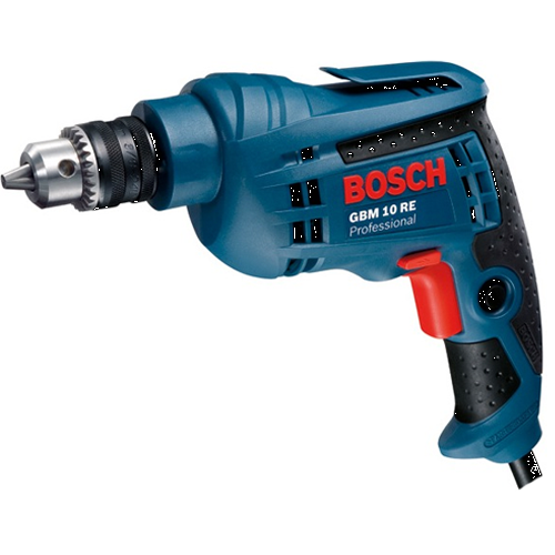 Bosch Hand Drill 10mm, 450W, 2600rpm, 1.3kg GBM10RE