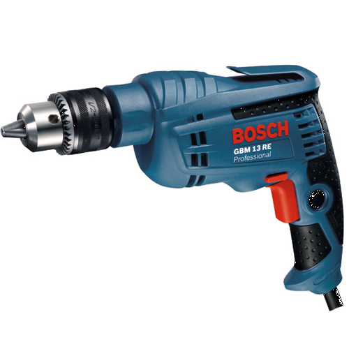 Bosch Hand Drill 13mm, 600W, 2600rpm, 1.65kg GBM13RE