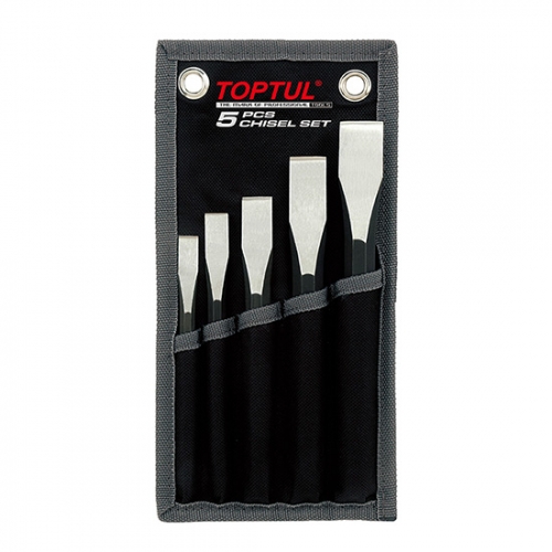 Toptul 5PCS Flat Chisel Set