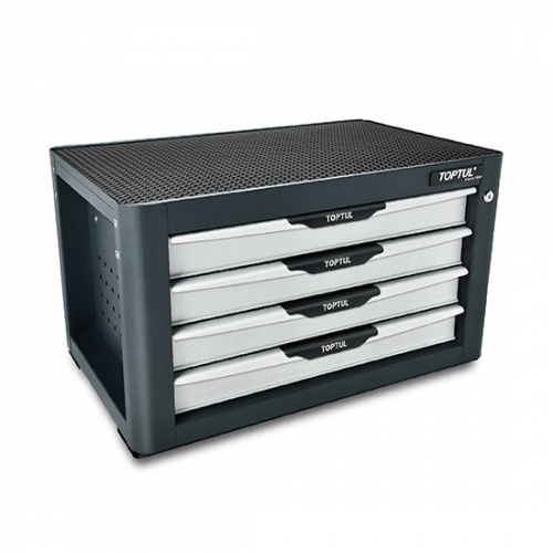 Toptul NEW MODEL - 4-Drawer Tool Chest - PRO-PLUS SERIES - GRAY