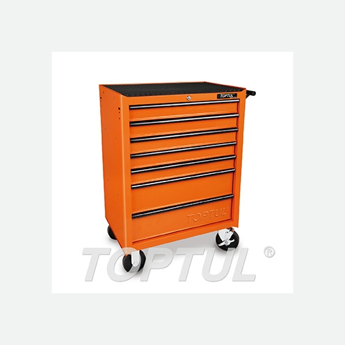 Toptul 6-Drawer Mobile Tool Trolley - ECONOMIC SERIES - GREEN