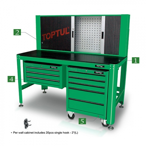 Toptul Heavy Duty Workbench - for most workshop applications