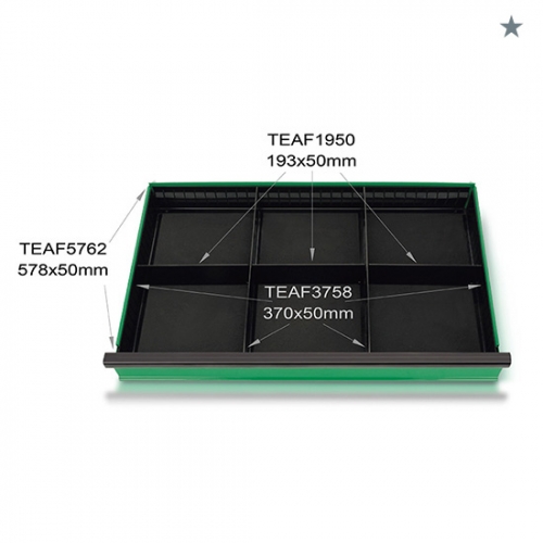 Toptul Steel Drawer Divider For Tool Chest / Trolley