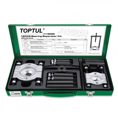 Toptul 12PCS Bearing Separator Kit