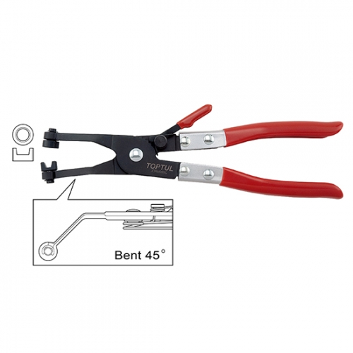 Toptul Curved Hose Clamp Pliers