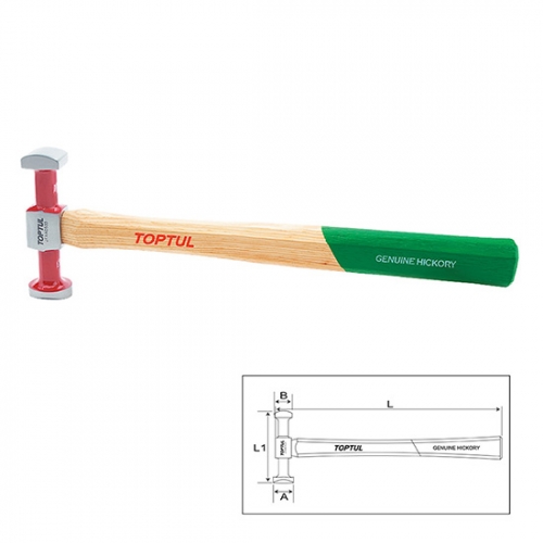Toptul Reverse Curve Hammer - Crowned Face