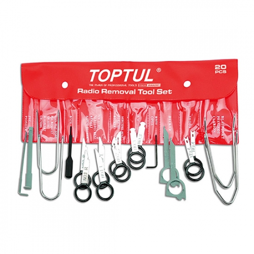 Toptul 20PCS Radio Removal Tool Set