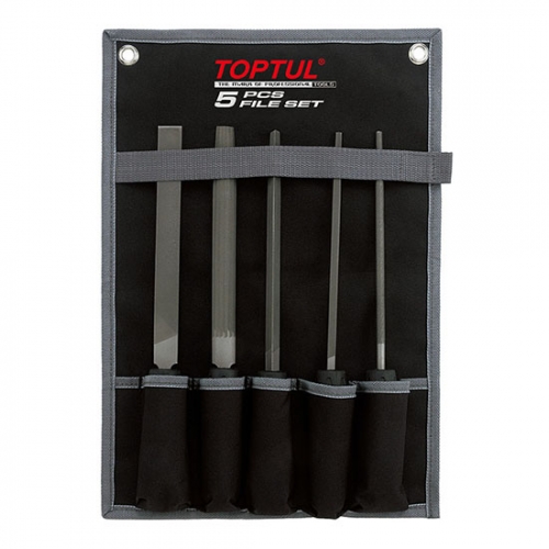 Toptul 5PCS File Set