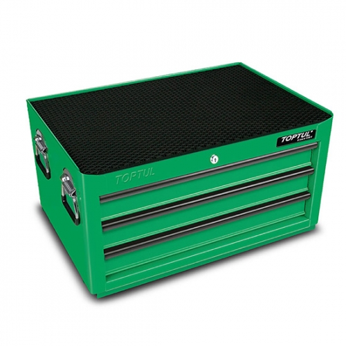 Toptul W/3-Drawer Tool Chest - 157PCS Mechanical Tool Set (GENERAL SERIES) GREEN