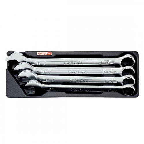 4PCS - 15° Offset Standard Combination Wrench Set