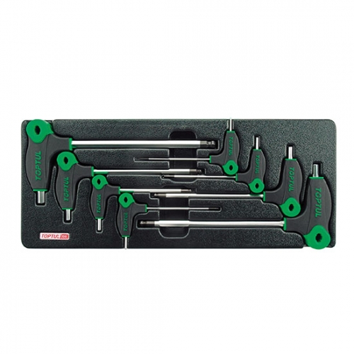 8PCS - L-Type Two Way Ball Point & Hex Key Wrench Set