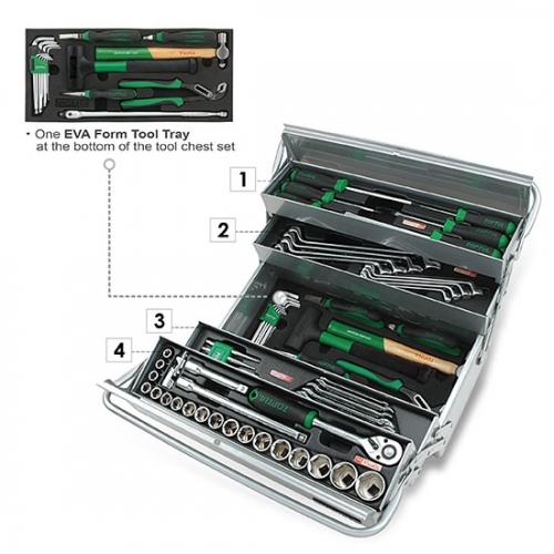 65PCS Tool Chest Set