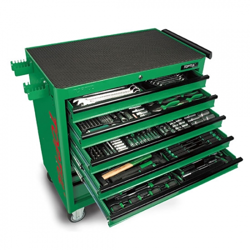 360PCS W/8-Drawer Jumbo Tool Trolley