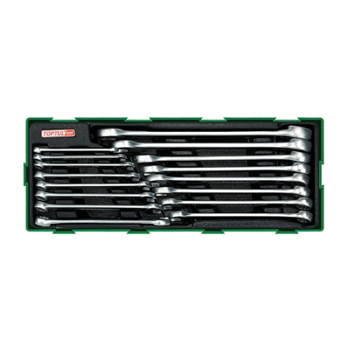 16PCS - 15° Offset Super-Torque Combination Wrench Set