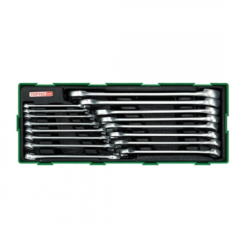 16PCS - 15° Offset Super-Torque Combination Wrench Set