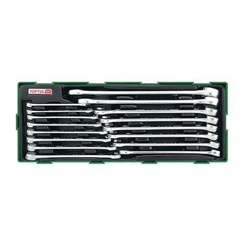 16PCS - 15° Offset Hi-Performance Combination Wrench Set