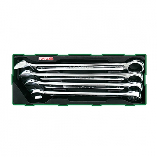 4PCS - 15° Offset Hi-Performance Combination Wrench Set