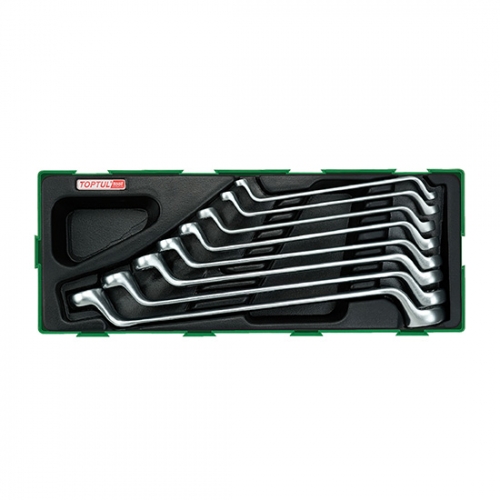 8PCS - 75° Offset Double Ring Wrench Set