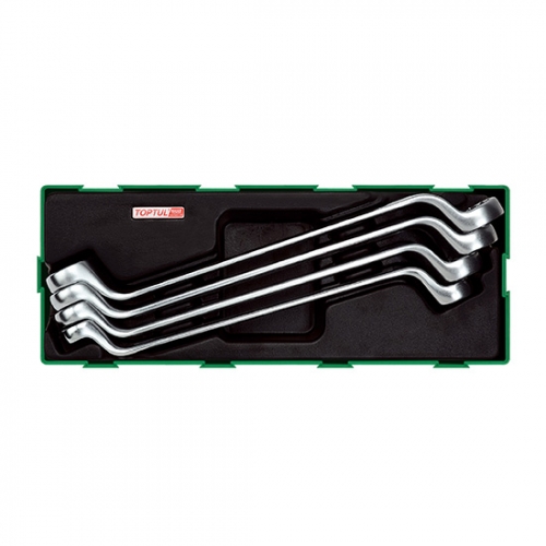4PCS - 75° Offset Double Ring Wrench Set