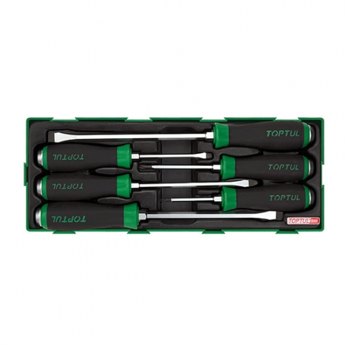 6PCS - Go-Thru Slotted & Phillips Screwdriver Set