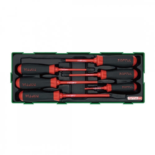 6PCS - VDE Insulated Slotted & Phillips Screwdriver Set