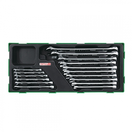 16PCS - 15° Offset Hi-Performance Combination Wrench Set