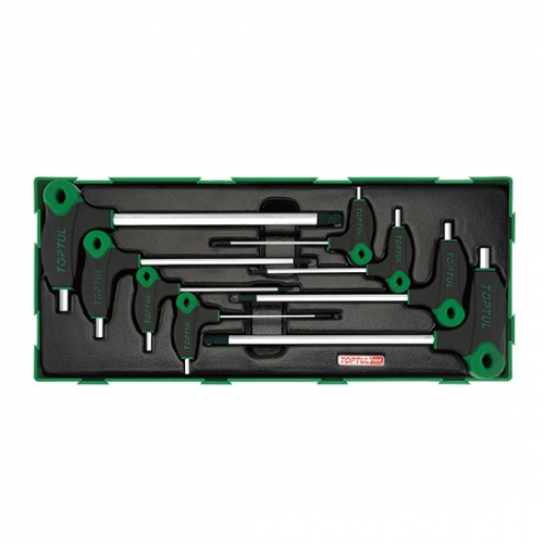 8PCS - L-Type Two Way Ball Point & Hex Key Wrench Set