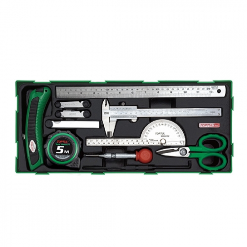 11PCS - Measuring, Marking & Cutting Tool Set