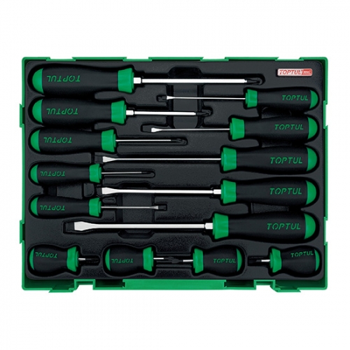 14PCS - Slotted & Phillips Screwdriver Set